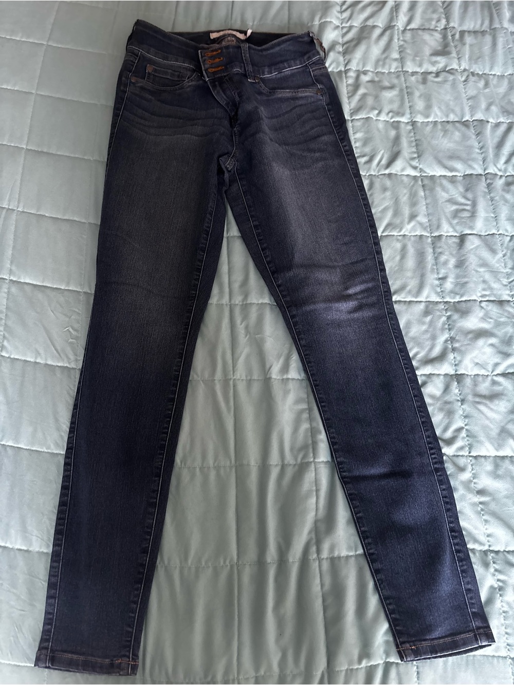 torrid Indigo Black Wash Skinny Jeans